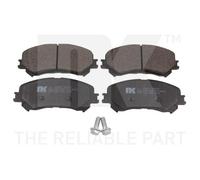 1x Kit de plaquettes de frein, frein à disque NK 223977 convient pour RENAULT