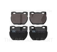 1x Kit de plaquettes de frein, frein à disque NK 224013 convient pour