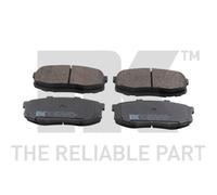 1x Kit de plaquettes de frein, frein à disque NK 2245106 convient pour TOYOTA