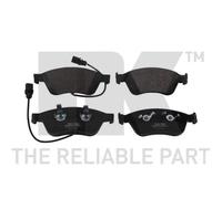 1x Kit de plaquettes de frein, frein à disque NK 224777 convient pour AUDI VW