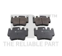 1x Kit de plaquettes de frein, frein à disque NK 225613 convient pour PORSCHE