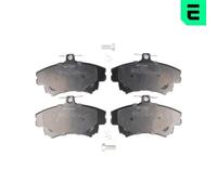 1x Kit de plaquettes de frein, frein à disque OPTIMAL BP-10335 convient pour