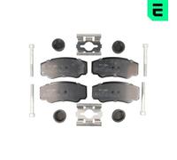 1x Kit de plaquettes de frein, frein à disque OPTIMAL BP-12029 convient pour