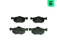 1x Kit de plaquettes de frein, frein à disque OPTIMAL BP-12129 convient pour