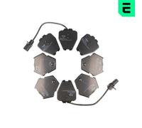 1x Kit de plaquettes de frein, frein à disque OPTIMAL BP-12158 convient pour