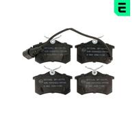 1x Kit de plaquettes de frein, frein à disque OPTIMAL BP-12175 convient pour