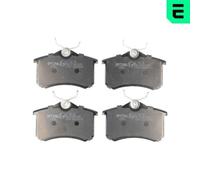 1x Kit de plaquettes de frein, frein à disque OPTIMAL BP-12208 convient pour