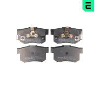 1x Kit de plaquettes de frein, frein à disque OPTIMAL BP-12353 convient pour
