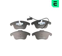 1x Kit de plaquettes de frein, frein à disque OPTIMAL BP-12452 convient pour