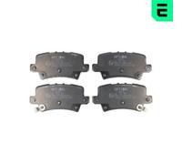 Plaquettes de frein Essieu arrière BP-12490 OPTIMAL pour HONDA
