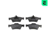 1x Kit de plaquettes de frein, frein à disque OPTIMAL BP-12501 convient pour