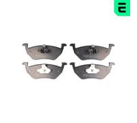 1x Kit de plaquettes de frein, frein à disque OPTIMAL BP-12508 convient pour