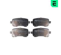 1x Kit de plaquettes de frein, frein à disque OPTIMAL BP-12570 convient pour
