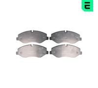 1x Kit de plaquettes de frein, frein à disque OPTIMAL BP-12714 convient pour