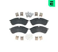 1x Kit de plaquettes de frein, frein à disque OPTIMAL BP-12823 convient pour