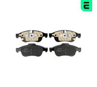 1x Kit de plaquettes de frein, frein à disque OPTIMAL BP-12836 convient pour