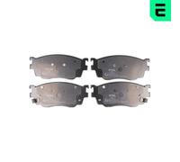 1x Kit de plaquettes de frein, frein à disque OPTIMAL BP-80012 convient pour