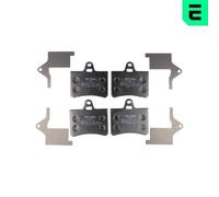 1x Kit de plaquettes de frein, frein à disque OPTIMAL BP-83000 convient pour