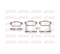 Plaquettes de frein Essieu arrière 0233.52 REMSA pour HONDA CIVIC VI Hatchback