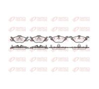 1x Kit de plaquettes de frein, frein à disque REMSA 0684.02 convient pour