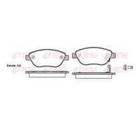 REMSA 0859.21 Plaquettes de frein