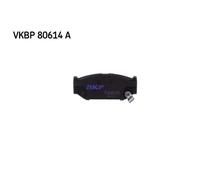 1x Kit de plaquettes de frein, frein à disque SKF VKBP 80614 A convient pour