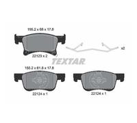 Plaquettes de frein 2212301 TEXTAR pour OPEL ADAM CORSA E