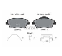 1x Kit de plaquettes de frein, frein à disque TEXTAR 2299701 convient pour