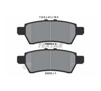 TEXTAR 2424001 Plaquettes de frein