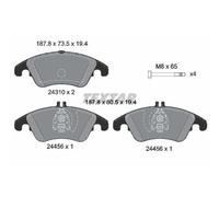 1x Kit de plaquettes de frein, frein à disque TEXTAR 2431001 convient pour