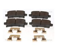 1x Kit de plaquettes de frein, frein à disque TRISCAN 8110 24037
