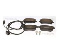 1x Kit de plaquettes de frein, frein à disque TRISCAN 8110 29041