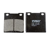 TRW Plaquettes de frein MCB531 Organic Allround - Kit pour Suzuki TL essieu arrière et autres motos
