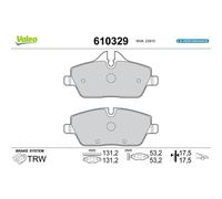 VALEO 610329 Plaquettes de frein
