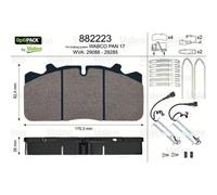 VALEO 882223 Plaquettes de frein