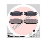 ZIMMERMANN 21840.145.1 Plaquettes de frein