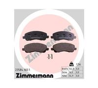 1x Kit de plaquettes de frein, frein à disque ZIMMERMANN 23584.160.1