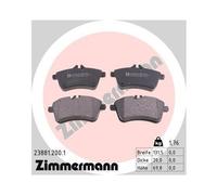 ZIMMERMANN 23881.200.1 Plaquettes de frein