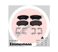 ZIMMERMANN 24412.190.2 Plaquettes de frein