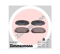 ZIMMERMANN 24451.155.1 Plaquettes de frein
