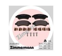 1x Kit de plaquettes de frein, frein à disque ZIMMERMANN 24465.190.2