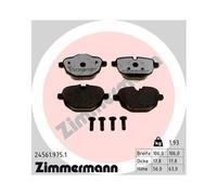ZIMMERMANN 24561.975.1 Plaquettes de frein