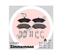 ZIMMERMANN 24595.185.2 Plaquettes de frein