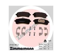 1x Kit de plaquettes de frein, frein à disque ZIMMERMANN 25163.185.2