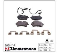 ZIMMERMANN 25214.175.6 Plaquettes de frein