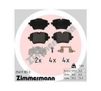 ZIMMERMANN 25617.185.2 Plaquettes de frein