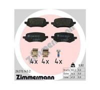 1x Kit de plaquettes de frein, frein à disque ZIMMERMANN 26273.145.2