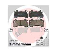 1x Kit de plaquettes de frein, frein à disque ZIMMERMANN 26549.150.1