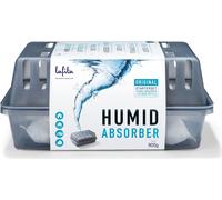 1x Lafita Déshumidificateur 900 grammes - bac avec 2 recharges - Parfum neutre - Granulés - Absorbeur d'humidité