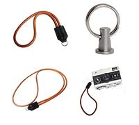 1x Leather Wrist Hand Strap Belt for Rollei 35 Silver Black Classic 35 35S 35T 35SE 35TE AS is 35 LED B35 Cameras (35 Hand Strap No Clip)